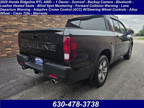 Used 2025 Honda Ridgeline RTL image 2