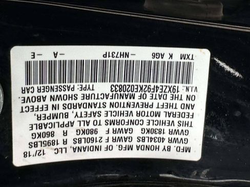 Used 2019 Honda Insight Touring image 27