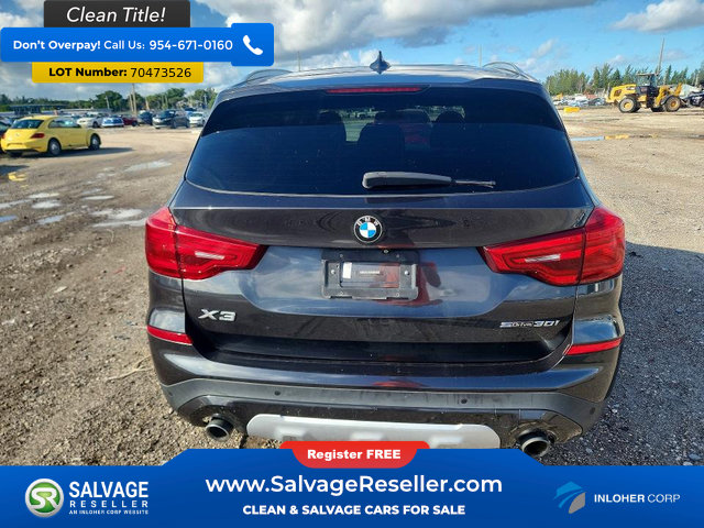 Used 2019 BMW X3 sDrive30i w/ Driving Assistance Package RWD image 7