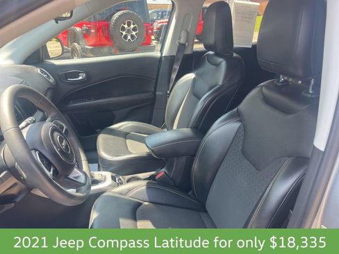 Used 2021 Jeep Compass Latitude AWD/4WD image 11