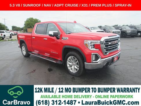 Used 2021 GMC Sierra 1500 SLT w/ SLT Premium Plus Package AWD/4WD image 1