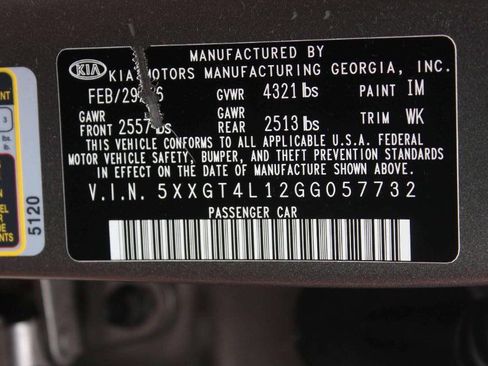 Used 2016 Kia Optima LX image 8