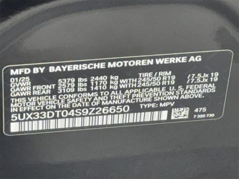Used 2025 BMW X4 xDrive30i image 59