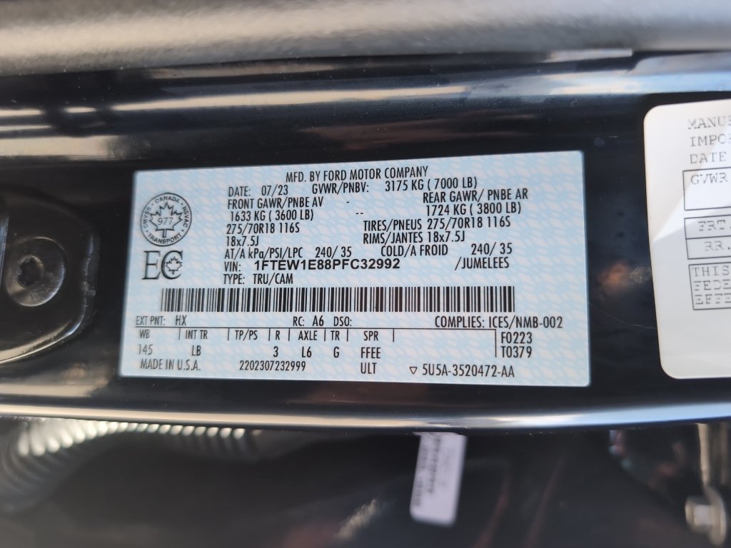 Used 2023 Ford F150 Tremor AWD/4WD image 24