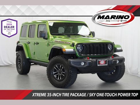 Used 2025 Jeep Wrangler Unlimited Rubicon w/ XTREMEE 35" Tire Package AWD/4WD image 1