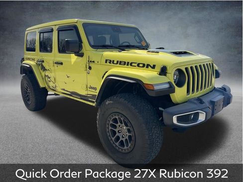 Used 2023 Jeep Wrangler Unlimited Rubicon 392 w/ Xtreme Recon 35" Tire Package image 2