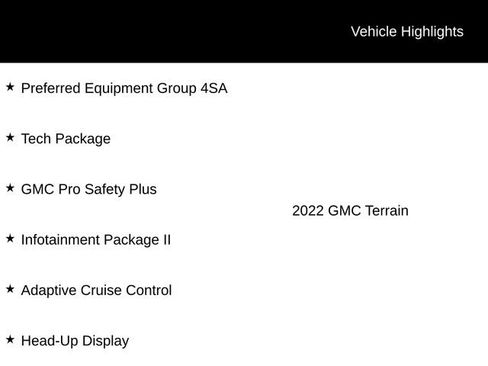 Used 2022 GMC Terrain SLT w/ Infotainment Package II FWD image 12