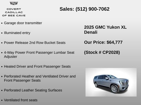 Used 2025 GMC Yukon XL Denali image 30