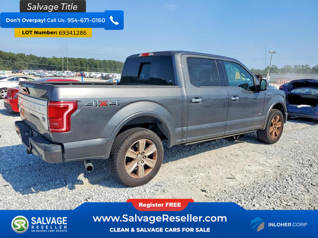 Used 2015 Ford F150 Platinum w/ Equipment Group 701A Luxury AWD/4WD image 4