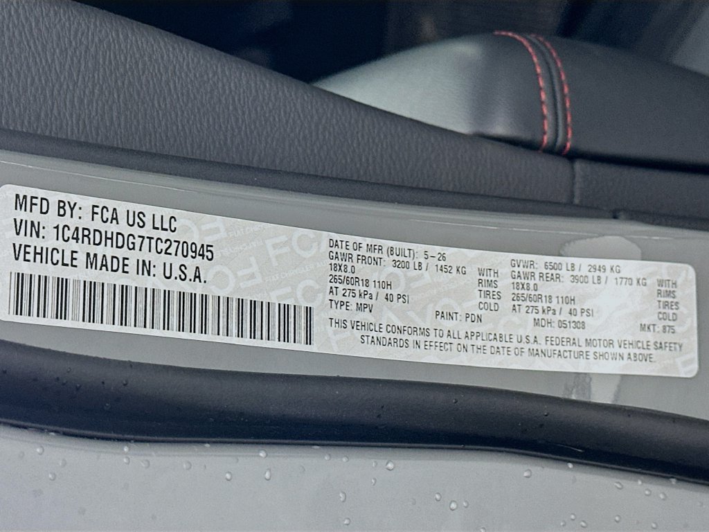 New 2026 Dodge Durango GT RWD image 18
