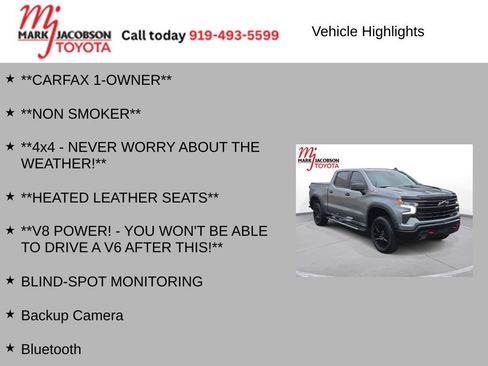 Used 2024 Chevrolet Silverado 1500 LT Trail Boss w/ Convenience Package II image 6