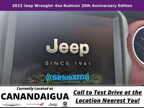 New 2023 Jeep Wrangler Unlimited Rubicon 4xe image 32