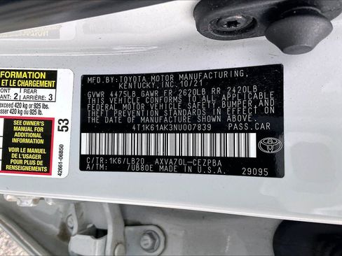 Used 2022 Toyota Camry XSE image 36