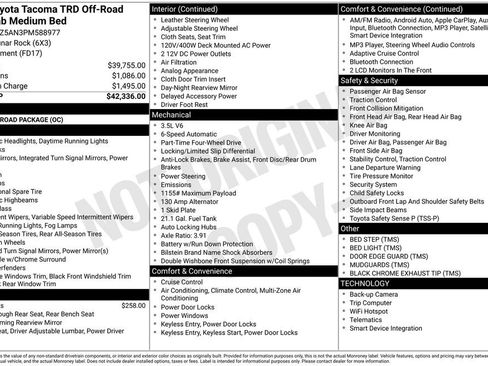 Used 2023 Toyota Tacoma TRD Off-Road image 12