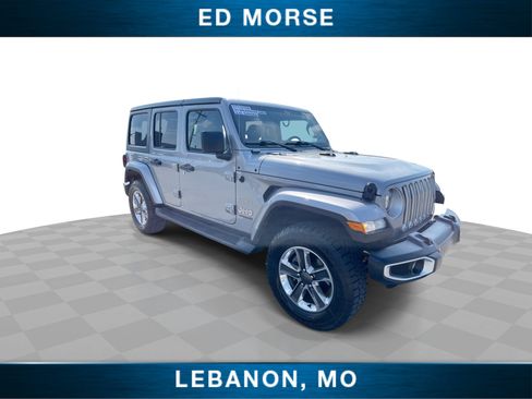 Used 2021 Jeep Wrangler Unlimited Sahara AWD/4WD image 2