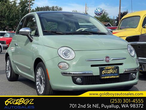 Used 2013 FIAT 500 Lounge w/ Luxury Leather Pkg FWD image 2