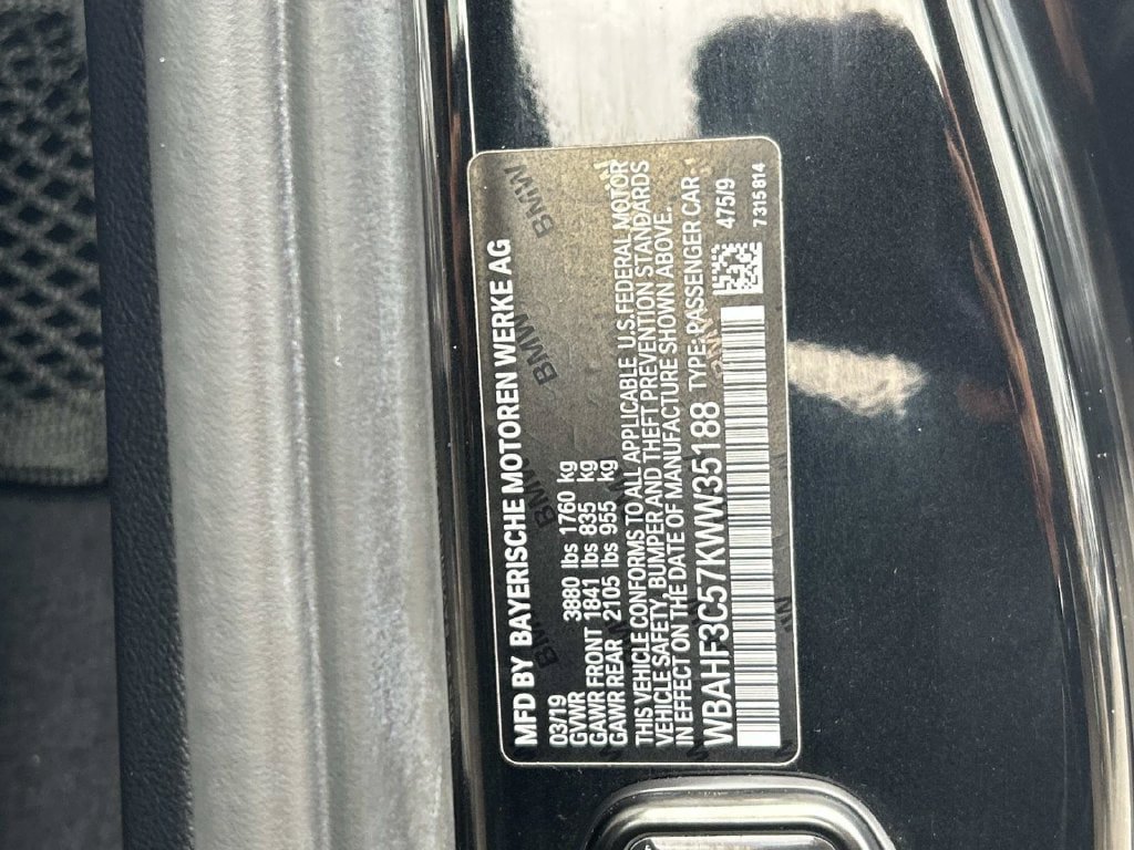 Used 2019 BMW Z4 sDrive30i w/ M Sport Package RWD image 10