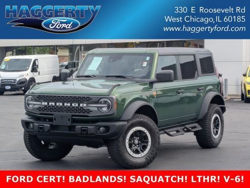 Certified 2023 Ford Bronco Badlands w/ Sasquatch Package image 1