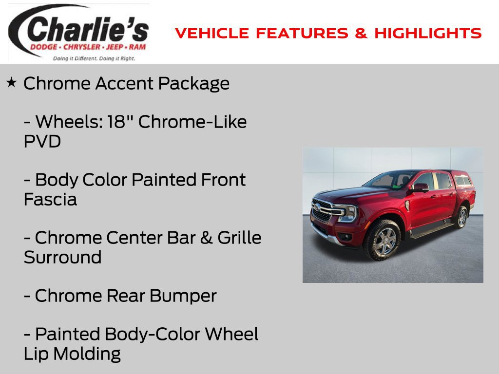 Used 2025 Ford Ranger Lariat w/ Advanced Towing Package AWD/4WD image 20