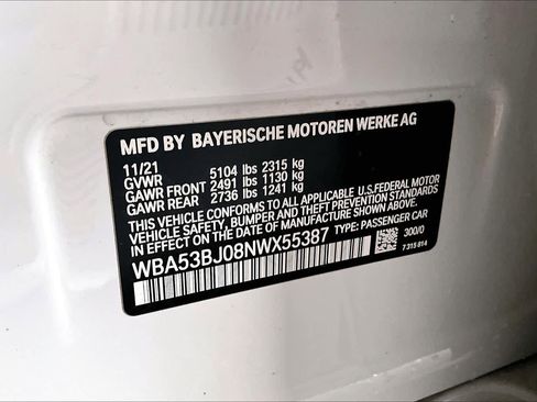 Used 2022 BMW 540i w/ Executive Package image 31