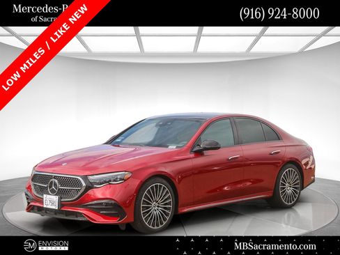 Certified 2026 Mercedes-Benz E 450 4MATIC Sedan image 1