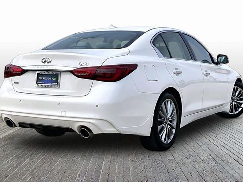 Certified 2023 INFINITI Q50 Luxe w/ Cargo Package image 9