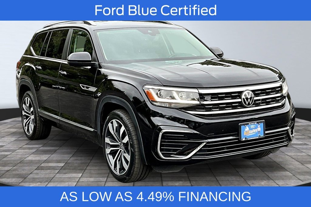 Used 2021 Volkswagen Atlas SEL R-Line w/ MDO Package (Bench Seat) AWD/4WD image 1