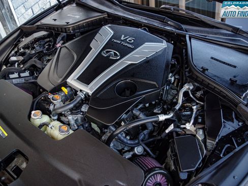 Used 2017 INFINITI Q50 Red Sport 400 image 27