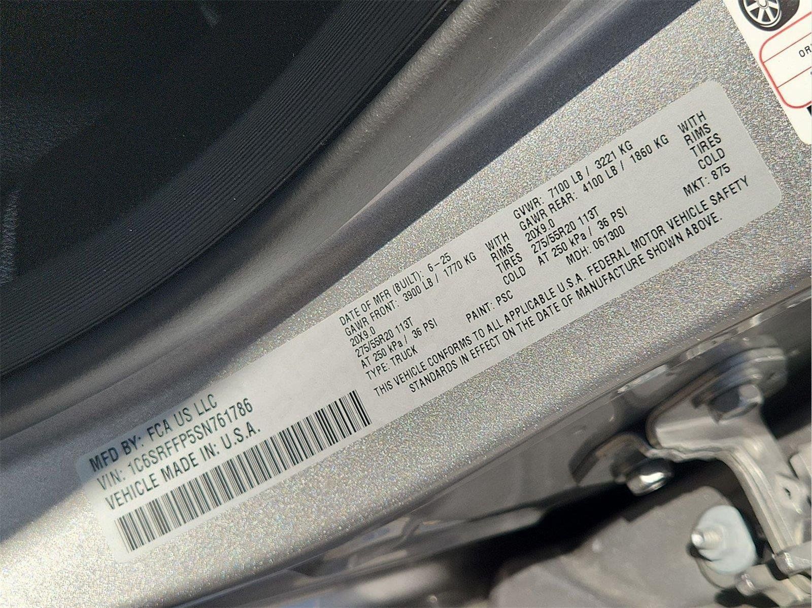 Used 2025 RAM 1500 Lone Star AWD/4WD image 32