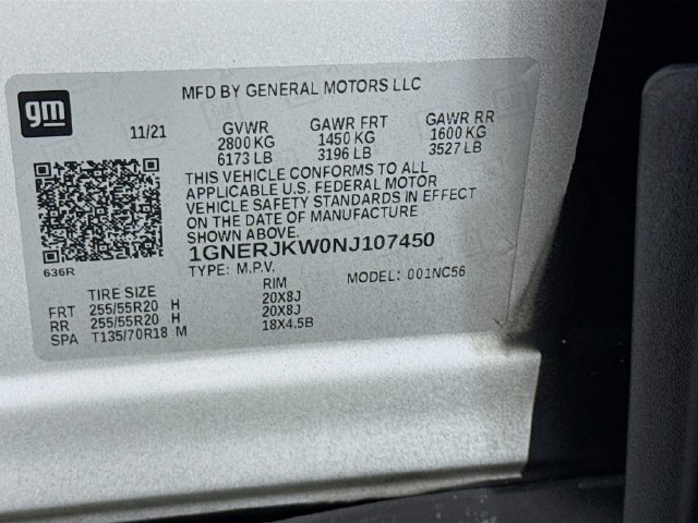 Used 2022 Chevrolet Traverse RS FWD image 32