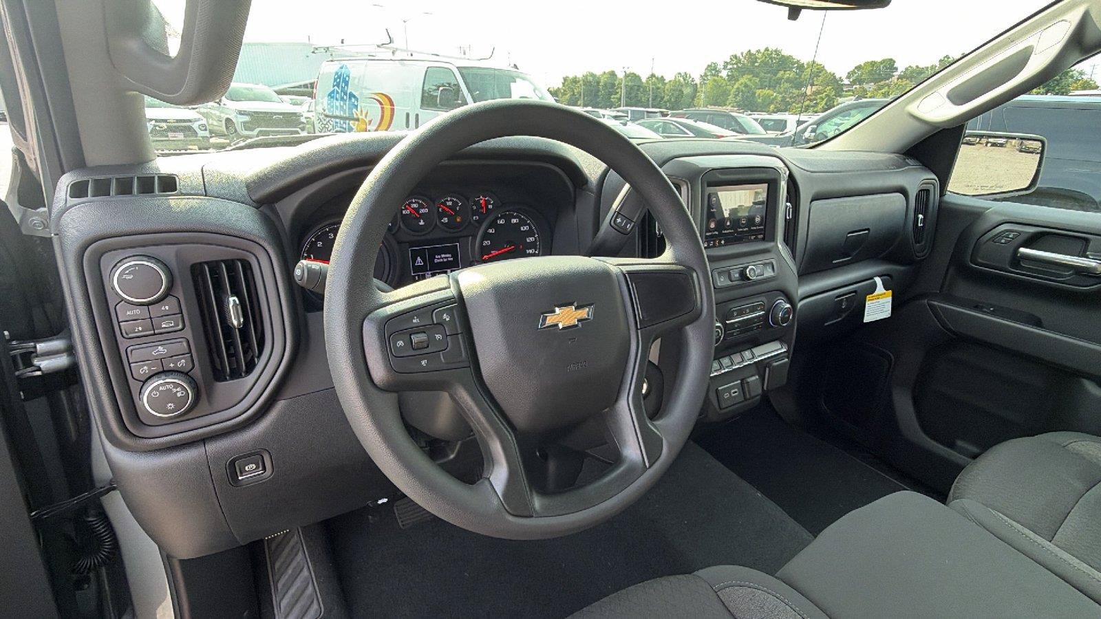 New 2026 Chevrolet Silverado 1500 Custom w/ Turbomax Blackout Package AWD/4WD image 3