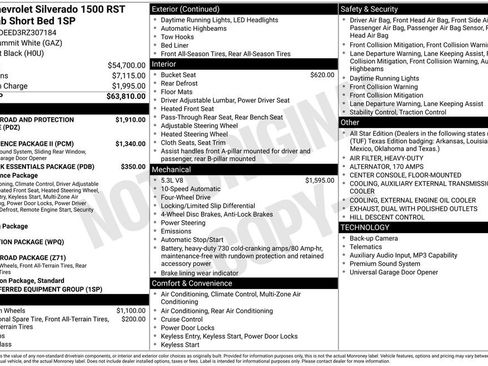 Used 2024 Chevrolet Silverado 1500 RST AWD/4WD image 2