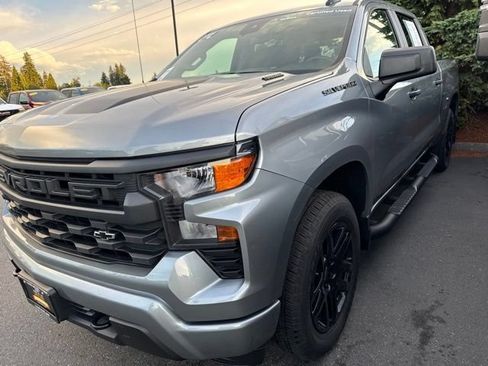 Certified 2025 Chevrolet Silverado 1500 Custom w/ Rally Edition AWD/4WD image 3