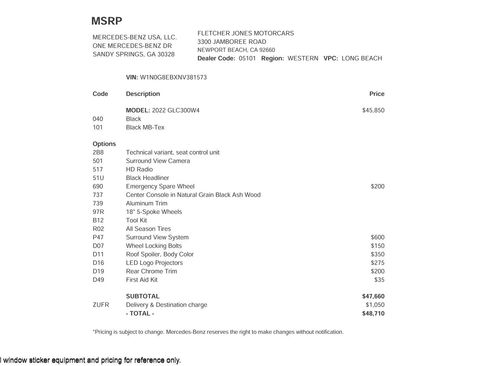 Used 2022 Mercedes-Benz GLC 300 4MATIC image 25