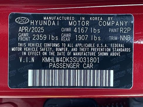 New 2025 Hyundai Elantra N image 32