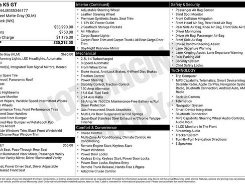 Used 2025 Kia K5 GT FWD image 34