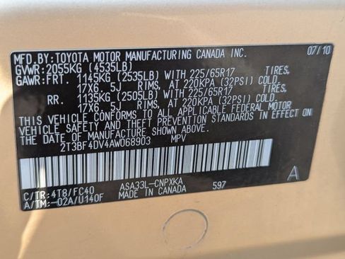 Used 2010 Toyota RAV4 4WD image 19