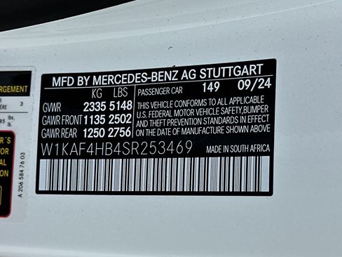 Certified 2025 Mercedes-Benz C 300 4MATIC Sedan image 41