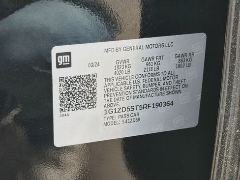 Used 2024 Chevrolet Malibu LT FWD image 12