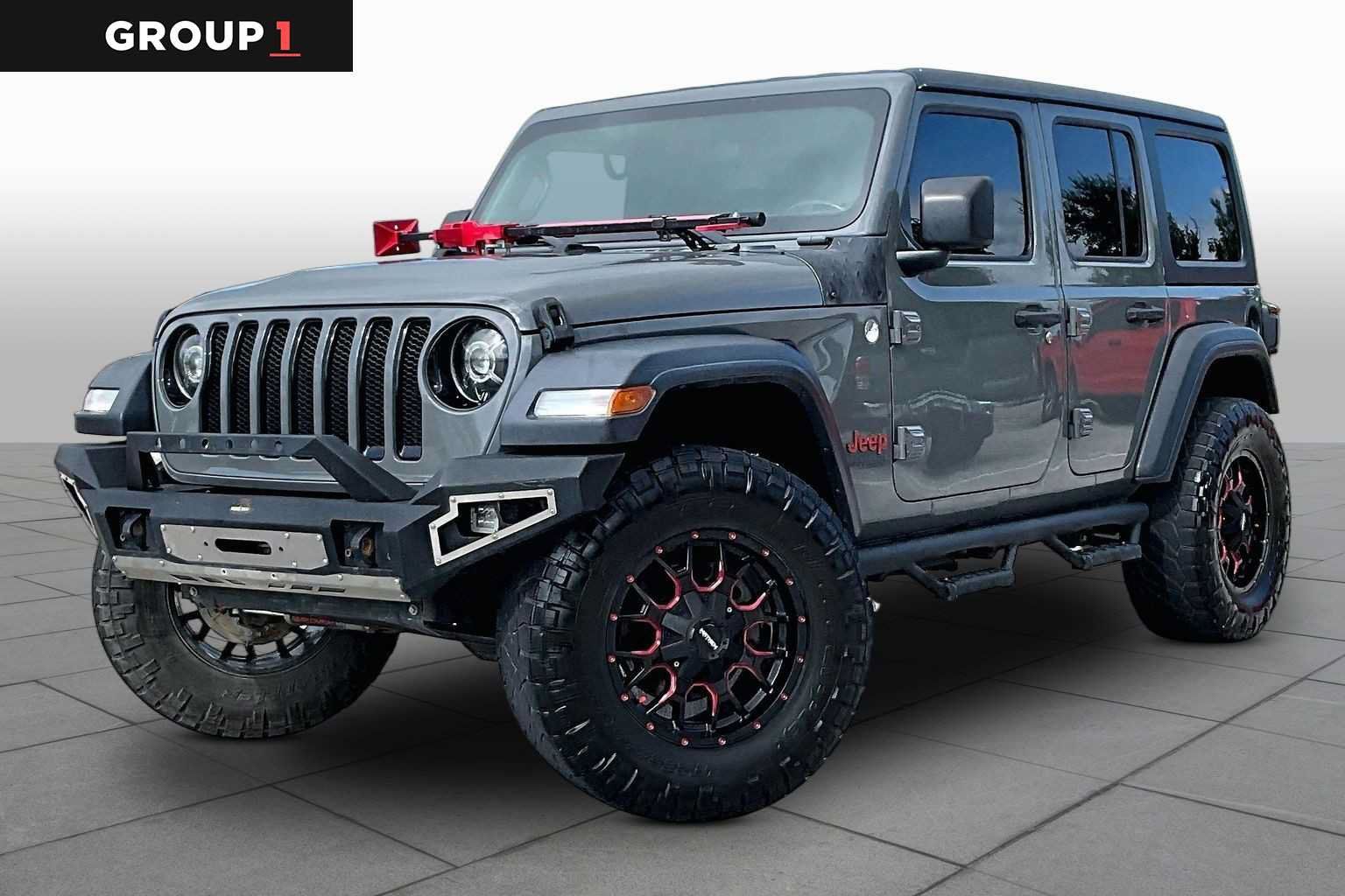 Used 2020 Jeep Wrangler Unlimited Sport AWD/4WD image 1