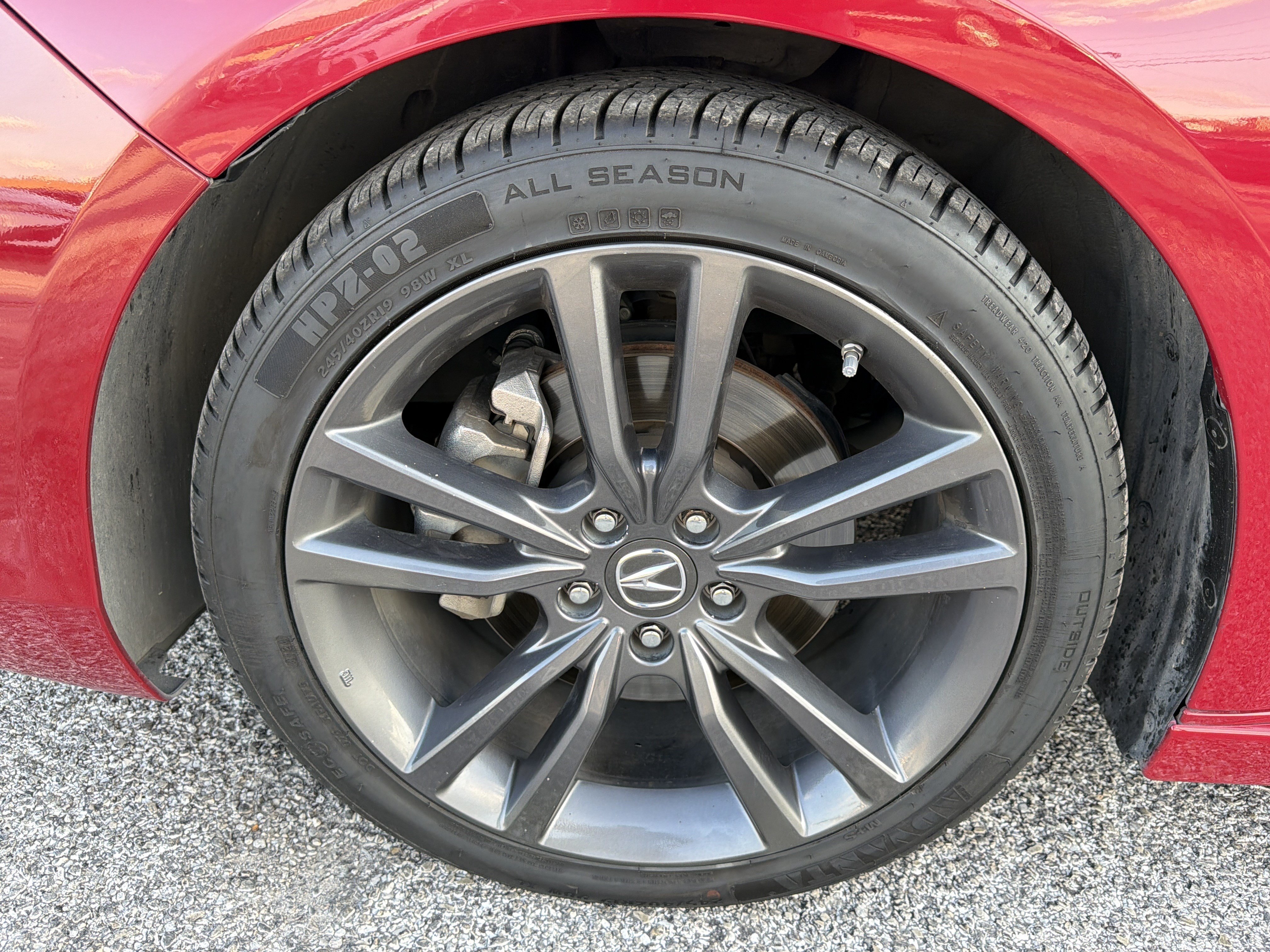 Used 2019 Acura TLX w/ Technology & A-SPEC Package FWD image 9