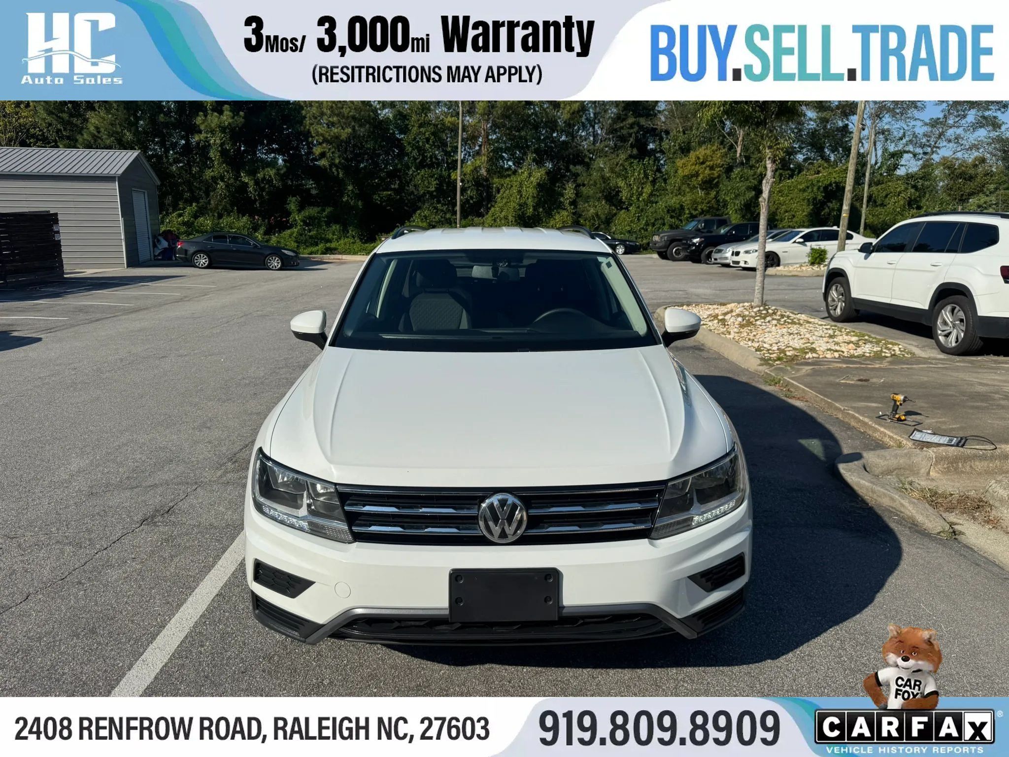 Used 2020 Volkswagen Tiguan S FWD image 8
