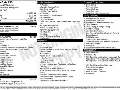 Used 2023 Kia Forte LXS w/ LXS Technology Package FWD image 10