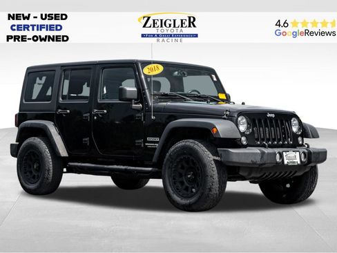 Used 2018 Jeep Wrangler Unlimited Sport S AWD/4WD image 1