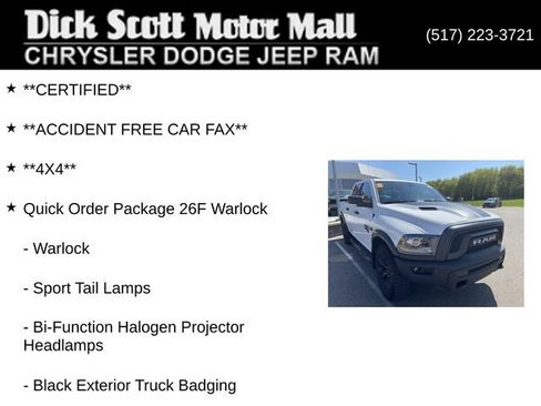 Used 2024 RAM 1500 Warlock AWD/4WD image 4