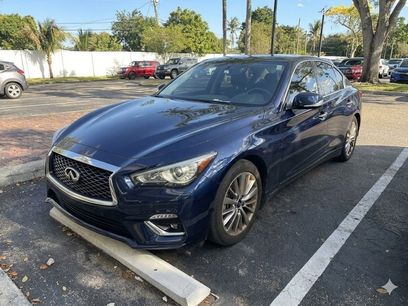 Used 2023 INFINITI Q50 Luxe w/ Cargo Package