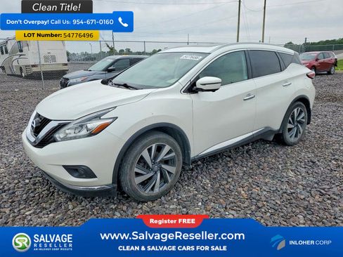 Used 2018 Nissan Murano Platinum w/ Cargo Package AWD/4WD image 1