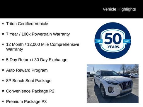 Used 2022 Hyundai Palisade SEL w/ 8P Bench Seat Package image 5