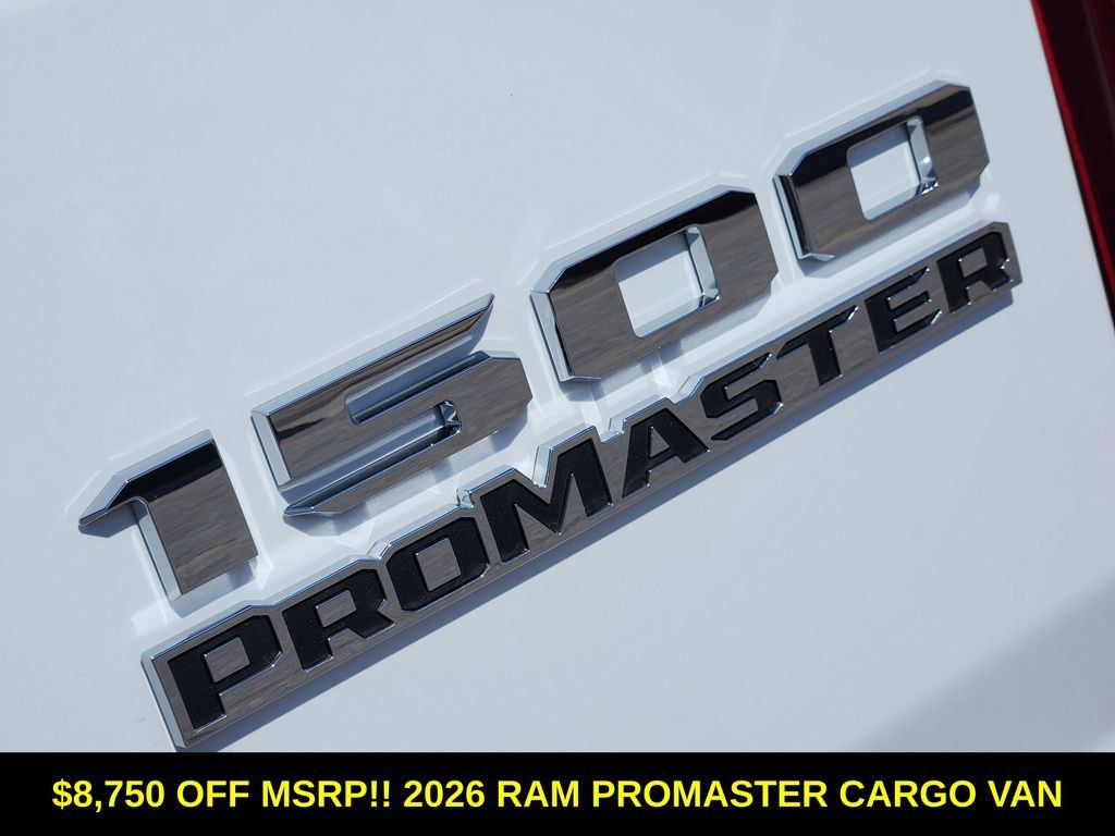 New 2026 RAM ProMaster 1500 w/ Safety Group FWD image 9