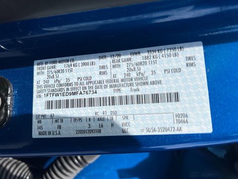 Used 2021 Ford F150 XLT w/ Equipment Group 302A High AWD/4WD image 46